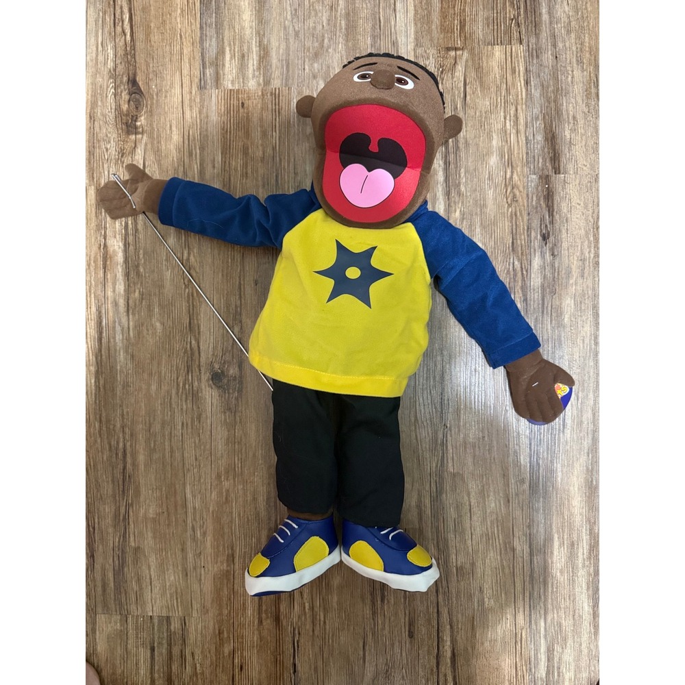 NWT Silly Puppets Jordan Black Boy AS 25"Ventriloquist Church Sunday School‎